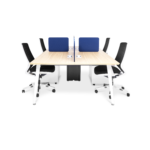 Privacy Panels, Six Person Desk - Image 5